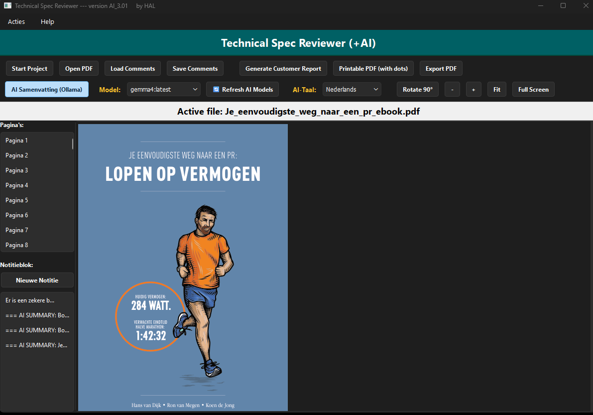 Technical Spec Reviewer (+Ai)